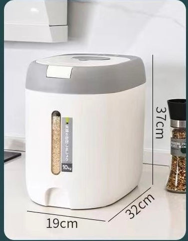 Household Grain Storage Box, Large Capacity Rice Storage Container, Insect Proof Moisture Proof Rice Box Household Grain Storage Box, Large Capacity Rice Storage Container, Insect Proof Moisture Proof Rice Box